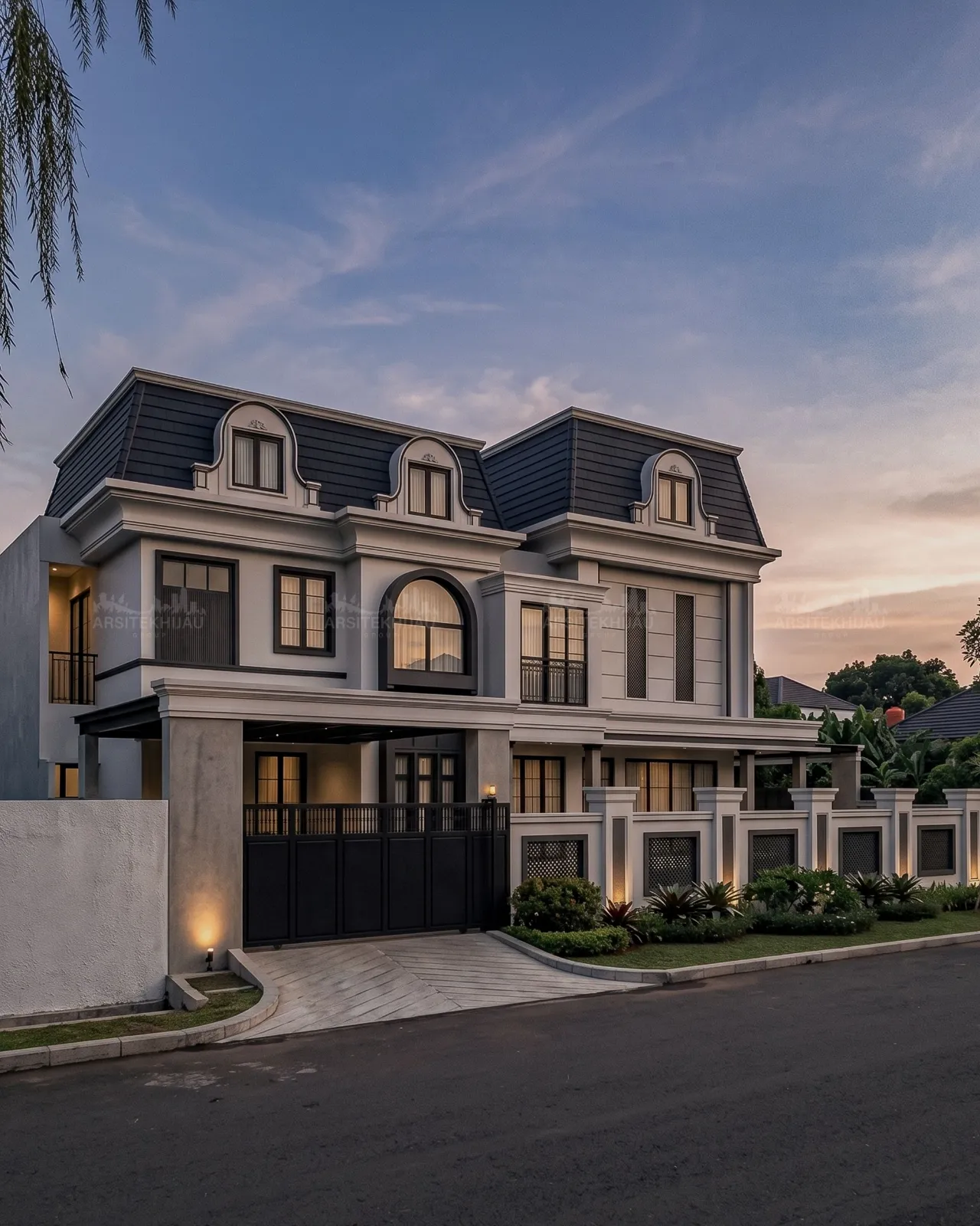 NN House : Rumah Mewah dengan Detail yang Elegan